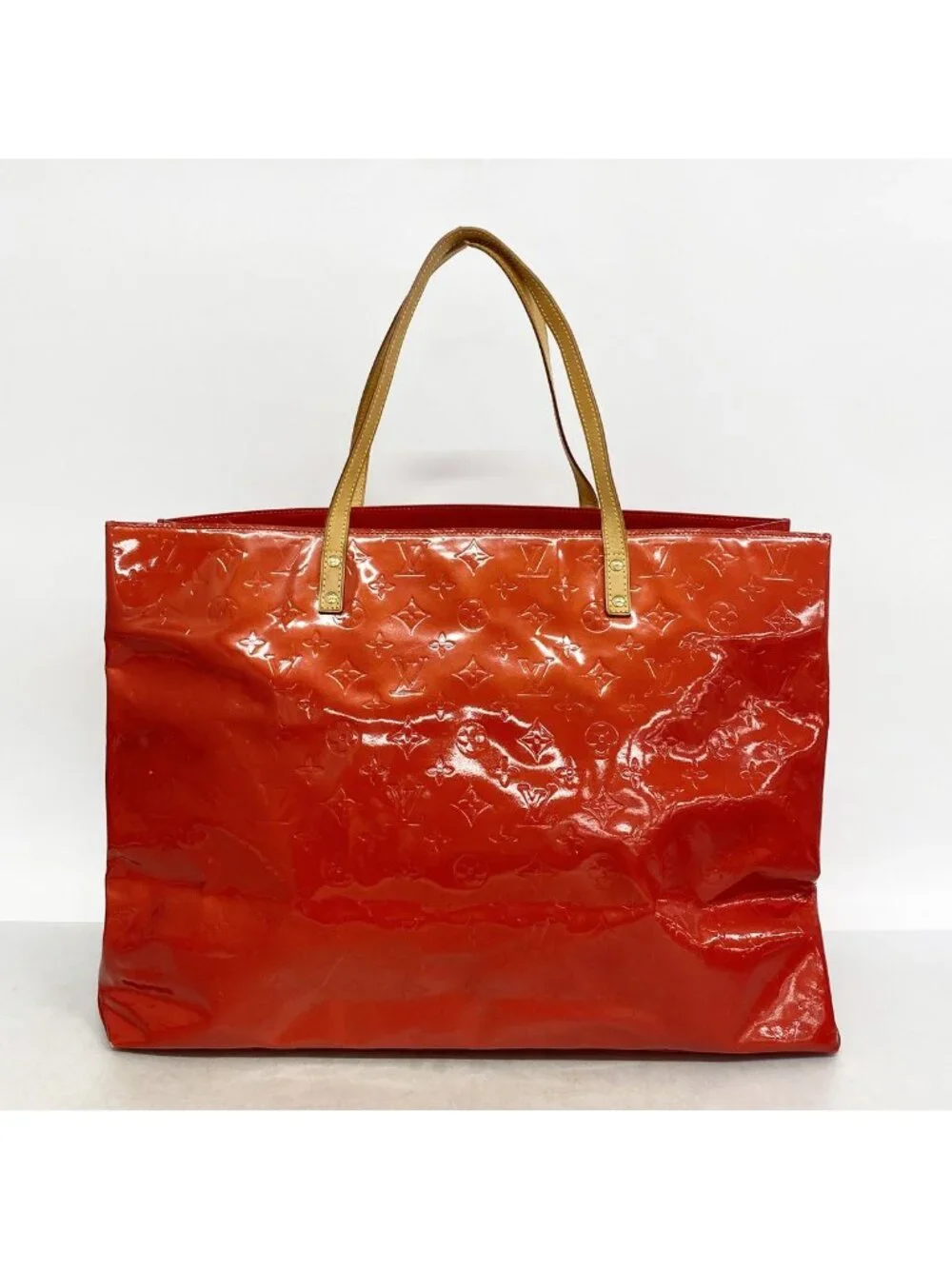 Louis Vuitton Boston Bag Vernis Reade GM Rouge
